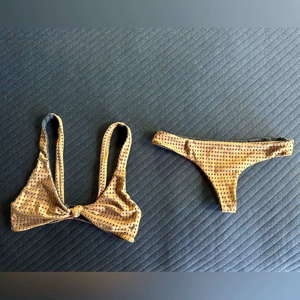 Acacia Mesh Bikini Size Small. Worn twice!